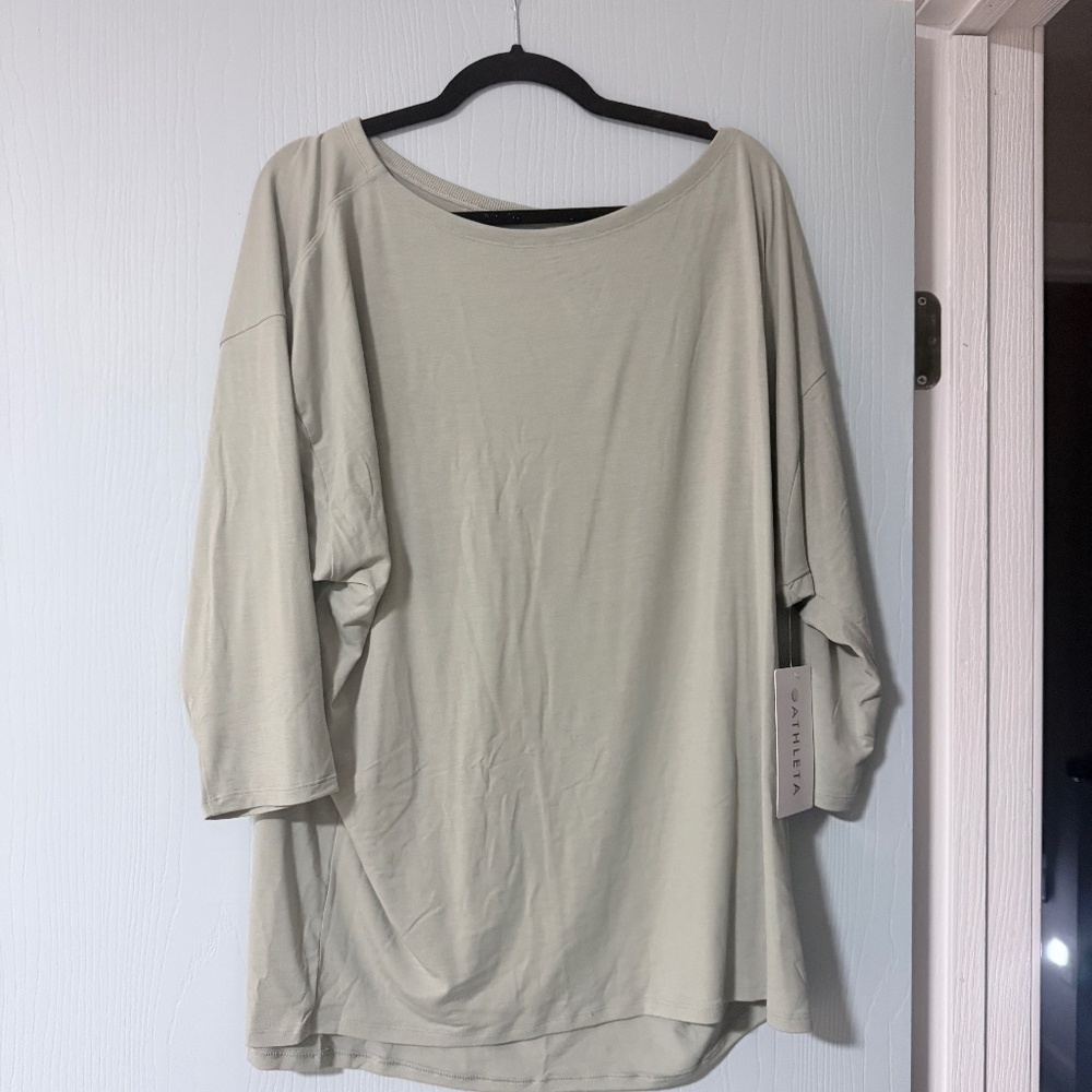 Athleta Ease In Top, Size 1X